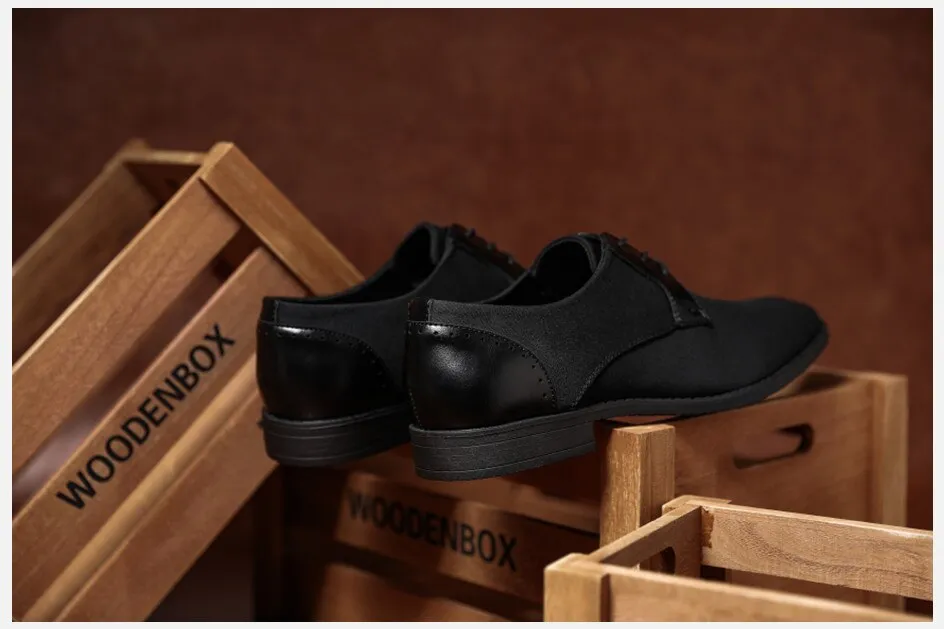 Angelo Ricci™ Designer Satin Leather Business Style Oxford Shoes