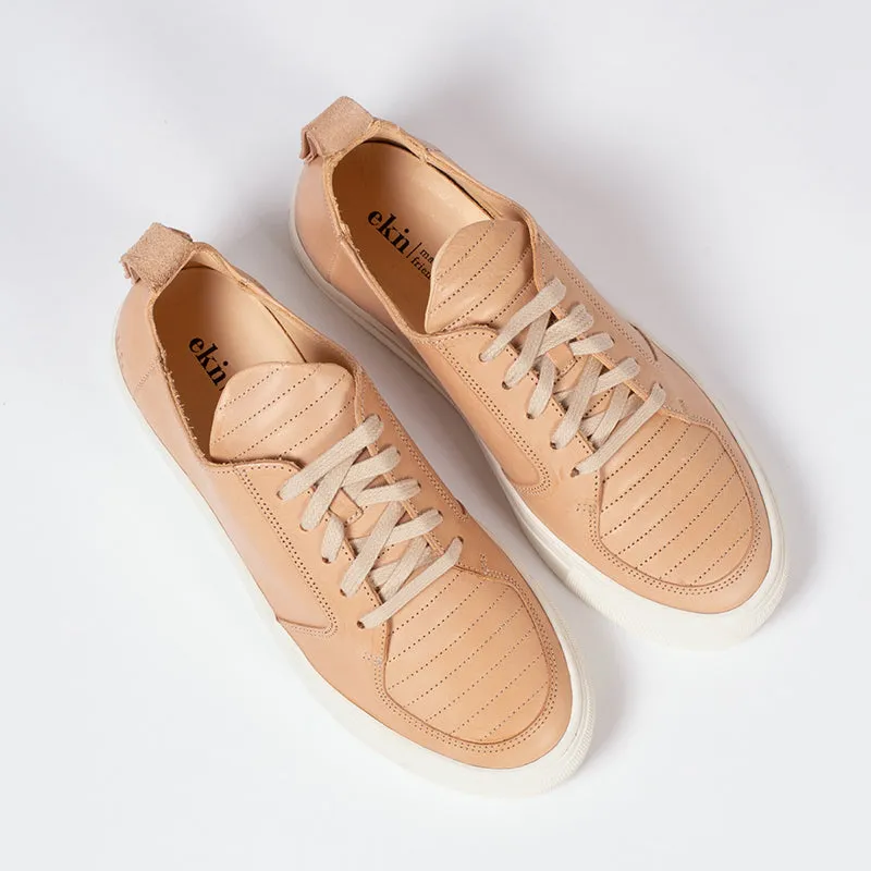 Argan Low Natural Tan Leather