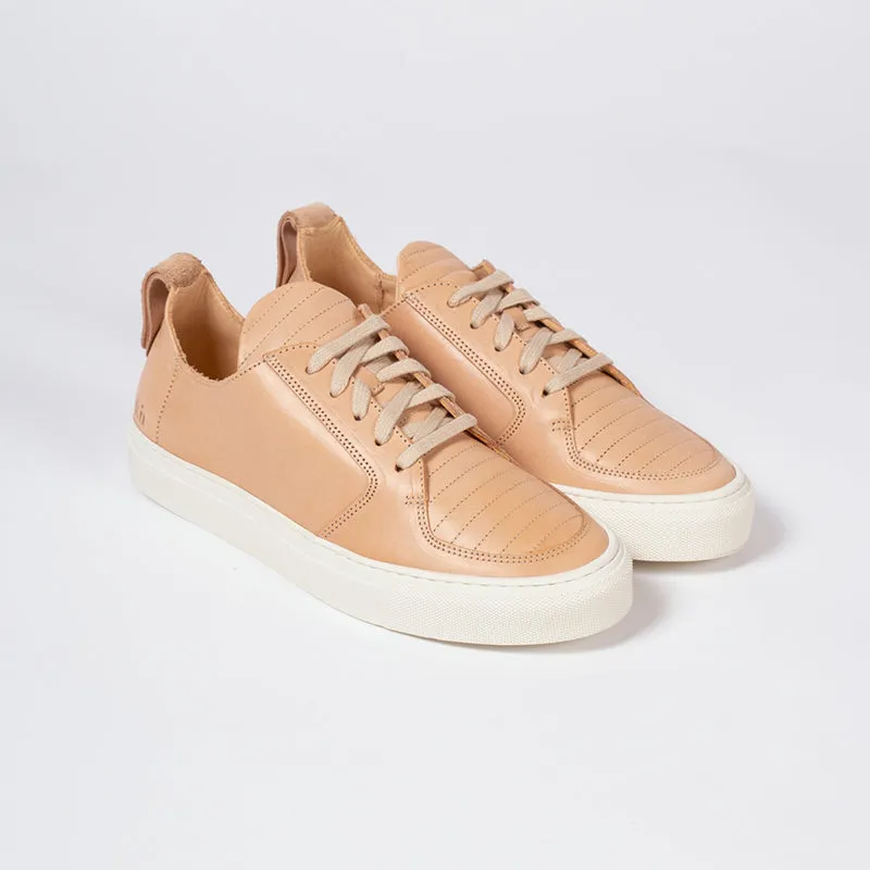Argan Low Natural Tan Leather