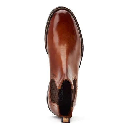 Base London Leather Portland Pull On Boot - Washed Tan