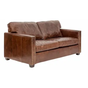 Chelsea Aged Leather 2 Seat Sofa
