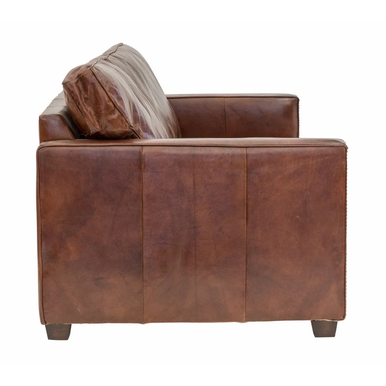 Chelsea Aged Leather 2 Seat Sofa