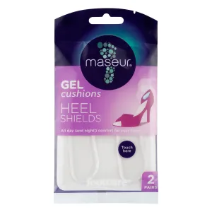 Footcare Heel Shields Gel Cushions 2 Pairs