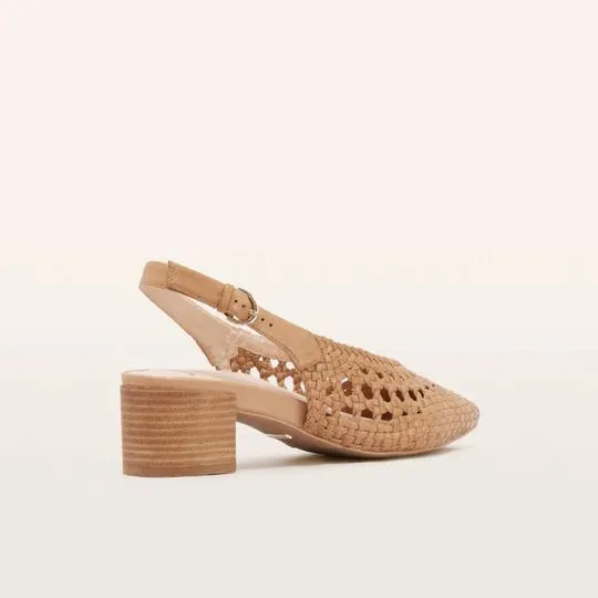 Frankie4 Mendes Heel - Camel Weave