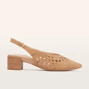 Frankie4 Mendes Heel - Camel Weave
