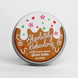 gingerbread man scented baseball glove conditioner