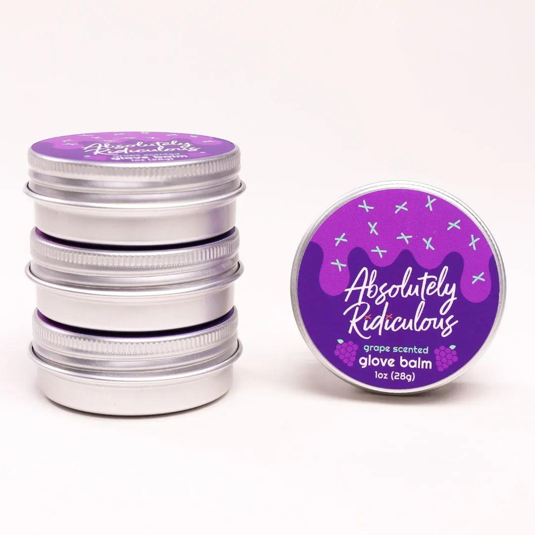 grape scented baseball glove conditioner