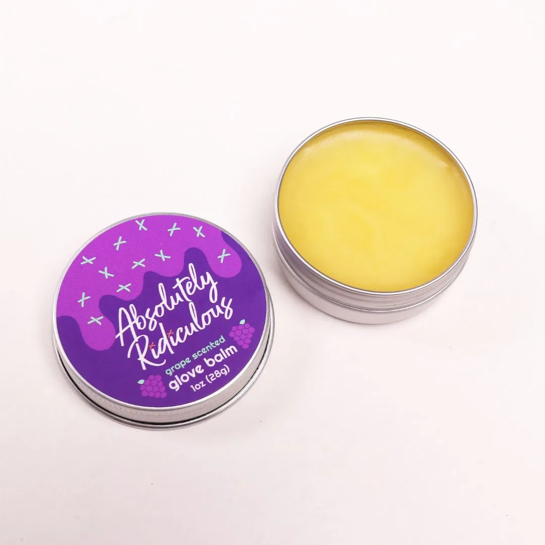 grape scented baseball glove conditioner