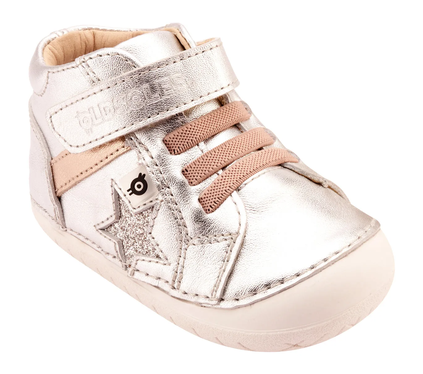 Old Soles Girl's 4099 Rad Pave Casual Shoes - Silver / Copper / Glam Argent
