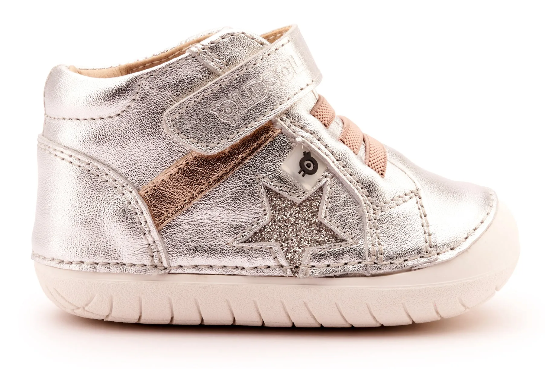 Old Soles Girl's 4099 Rad Pave Casual Shoes - Silver / Copper / Glam Argent