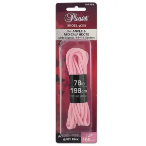 SL-ANKLE-PL Pink 198CM Shoe Laces