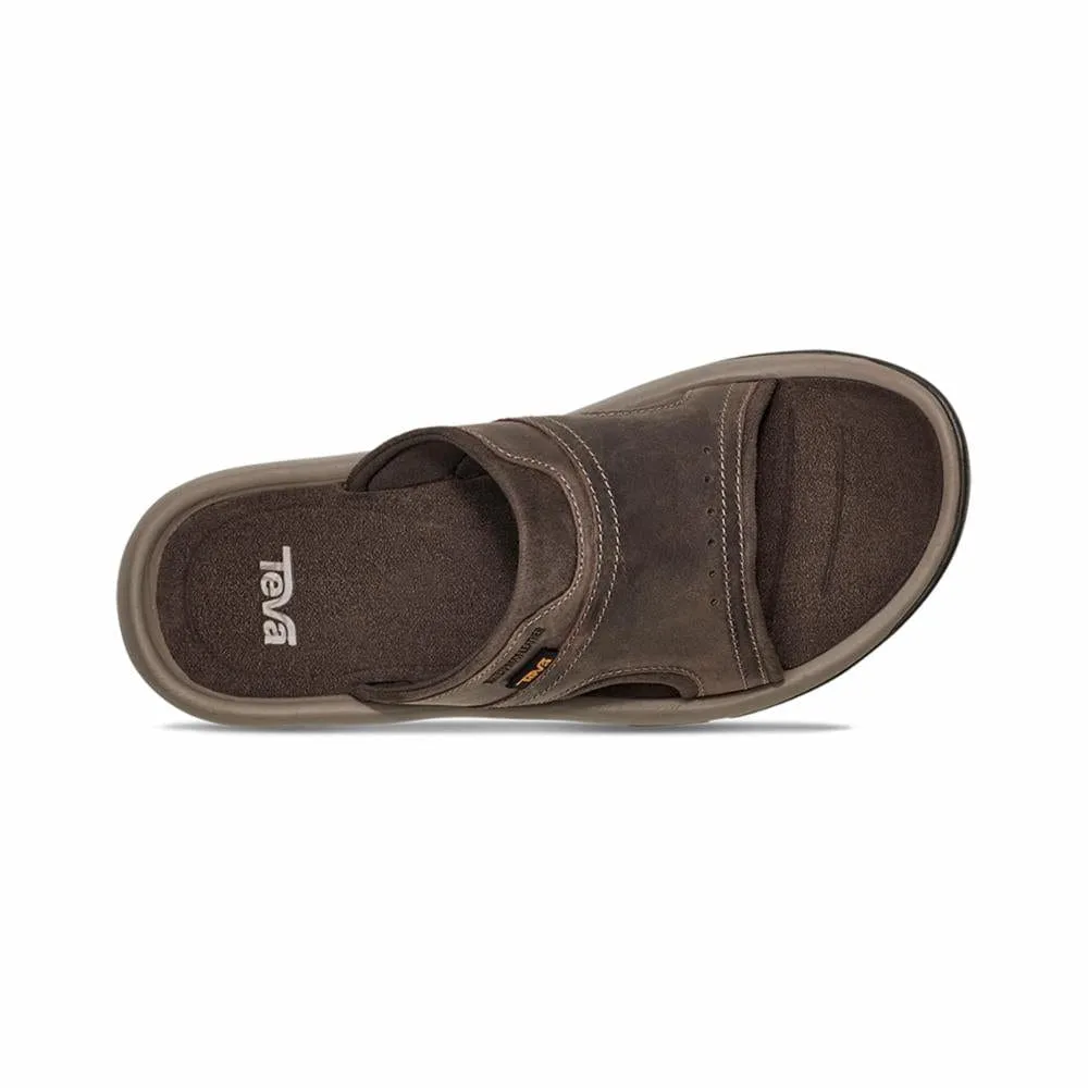Teva Men's Langdon Slide Sandals- Walnut