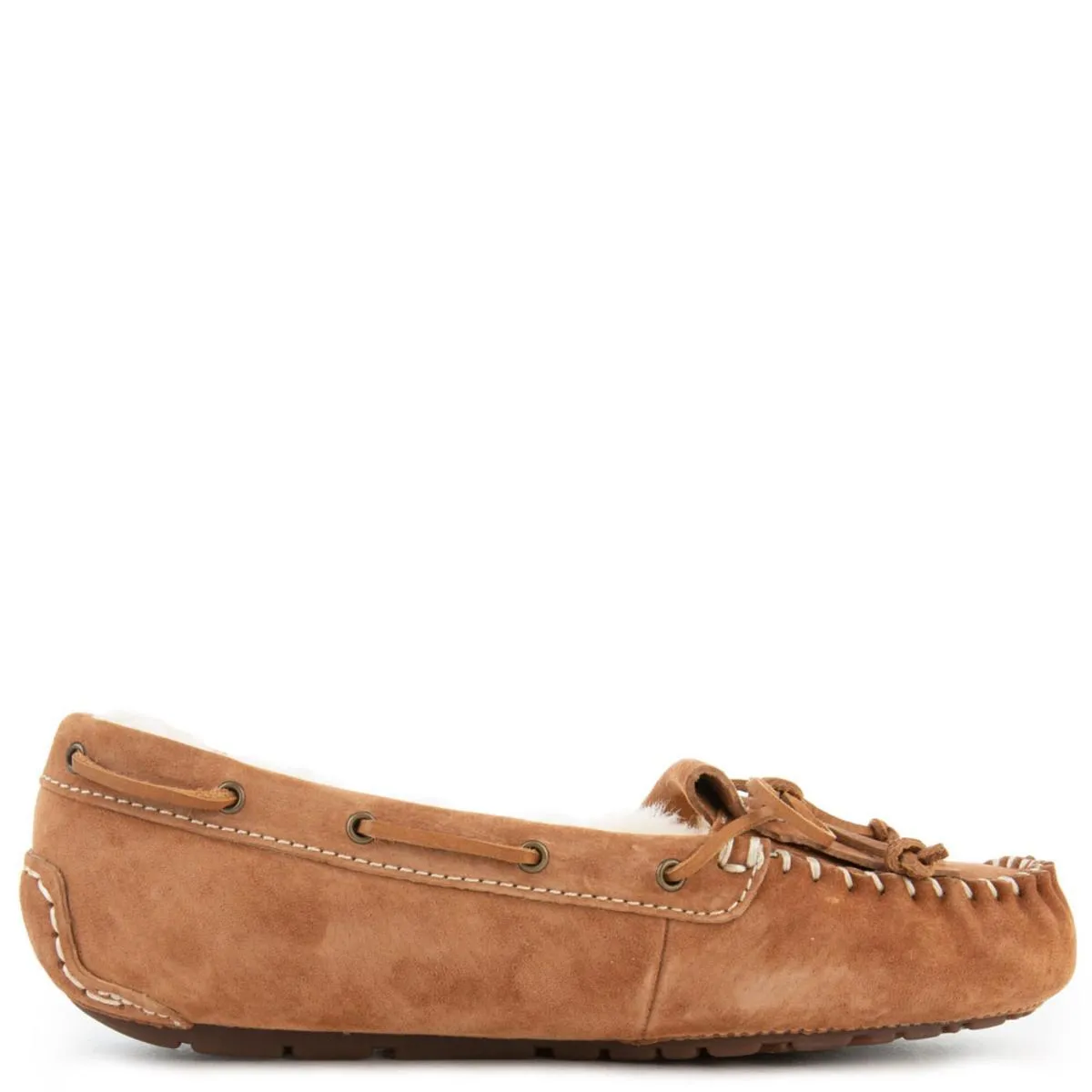 UGG Australia Meena Chestnut Suede Slippers Chestnut