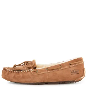 UGG Australia Meena Chestnut Suede Slippers Chestnut
